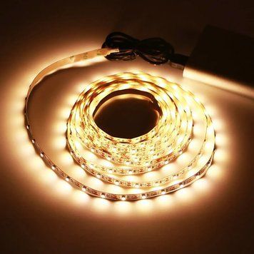 Світлодіодна стрічка з датчиком руху 5V USB LED 5м 0862 фото