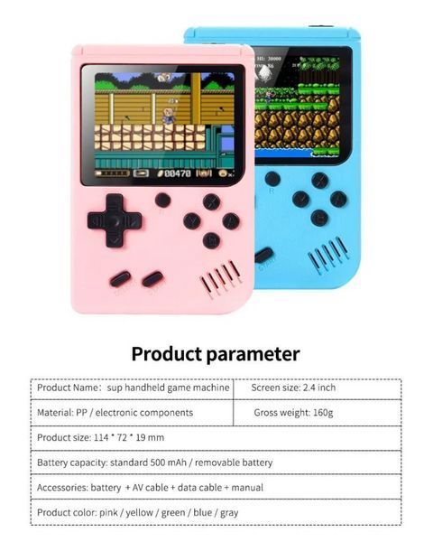 Ігрова приставка Game Stick М8 на 500 ігор М8 Сіра 0218 фото