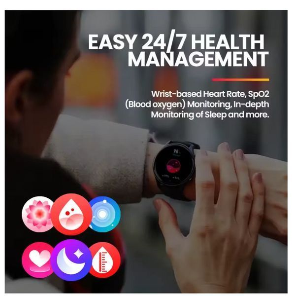 Смарт-часы Zeblaze Btalk 3 Plus черный 1765 фото