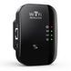 Беспроводной репитер, усилитель сигнала WPS Wi-Fi 300 Мбит/с 2.4G, Black (4 индикатора) 0498a фото 1