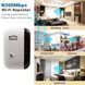 Беспроводной репитер, усилитель сигнала WPS Wi-Fi 300 Мбит/с 2.4G, Black (4 индикатора) 0498a фото 2