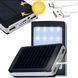 Повербанк на солнечной батарее 20000 mah + Фонарь Power Bank Solar / Портативная зарядка 1122 фото 1