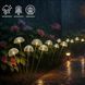 Светильник "Грибочки" для сада на солнечной батарее 6LED Warm white 2146a фото 2