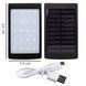 Повербанк на солнечной батарее 20000 mah + Фонарь Power Bank Solar / Портативная зарядка 1122 фото 2