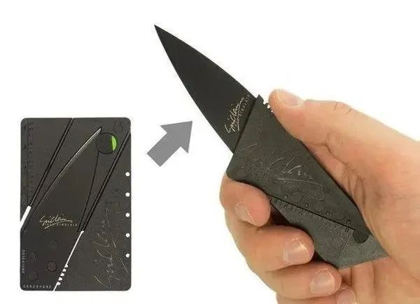 Компактний складаний ніж кредитка CardSharp 2 0930 фото