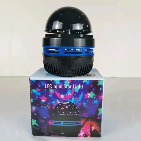 Обертаючий нічник Star Projector Lamp RGB Usb 0297 фото