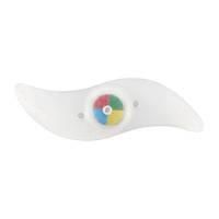 Велосипедный светодиодный фонарик на спице катафот RGB 0929 фото