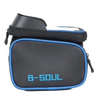 Велосумка на раму B-Soul C2R Touch Screen Blue 0931a фото