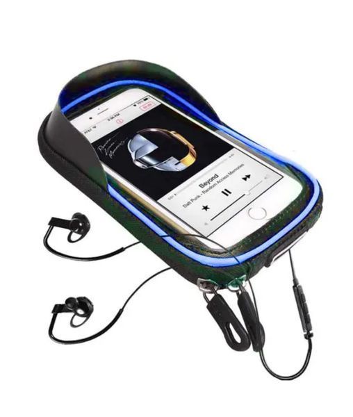 Велосумка на раму B-Soul C2R Touch Screen Blue 0931a фото
