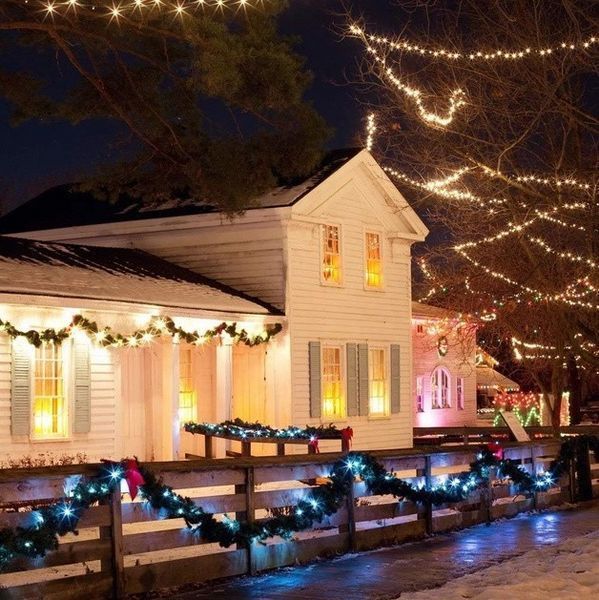 Уличная гирлянда паунка на солнечной панели 10м Warm White 1168 фото
