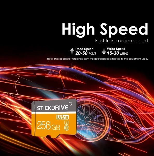 Карта памяти для телефона, планшета, камеры с адаптером microSD TF Stickdrive Ultra 64GB 1383a фото