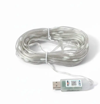 Гірлянда usb,10M.LotusLampX,RGB 2071 фото