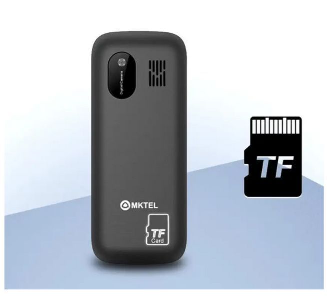 Мобільний телефон із клавішами MKTEL M2023 + камера, Black and Blue 2012 фото
