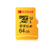 Карта пам'яті Kodak micro SD 64Gb U3 A1 class 10 0001 фото 1