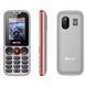 Мобільний телефон із клавішами MKTEL M2023 + камера, Red and Grey 2012b фото 1