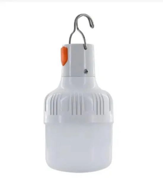 Акумуляторна LED лампа на гачку 30W з USB підзарядкою 0606 фото