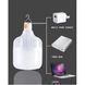 Акумуляторна LED лампа на гачку 30W з USB підзарядкою 0606 фото 3