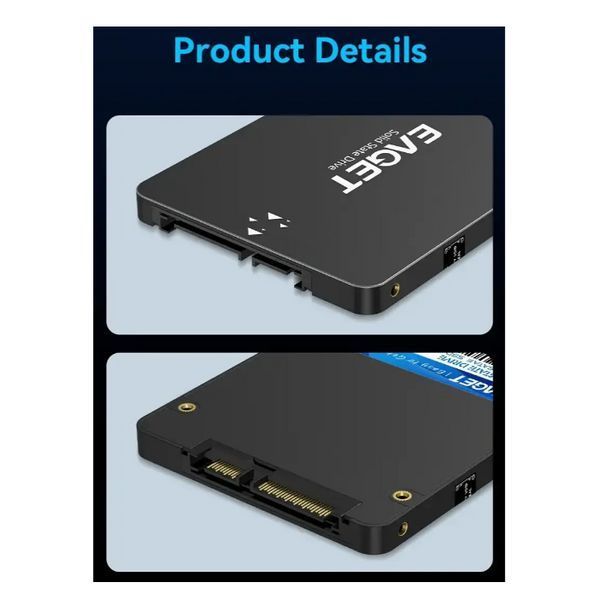 SSD диск накопичувач Eaget 2.5" на 1 TB 0887c фото