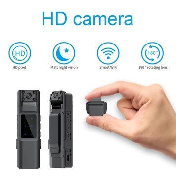 Персональна міні WiFi HD камера з нічним баченням GoPlus CamPro China 1335 фото