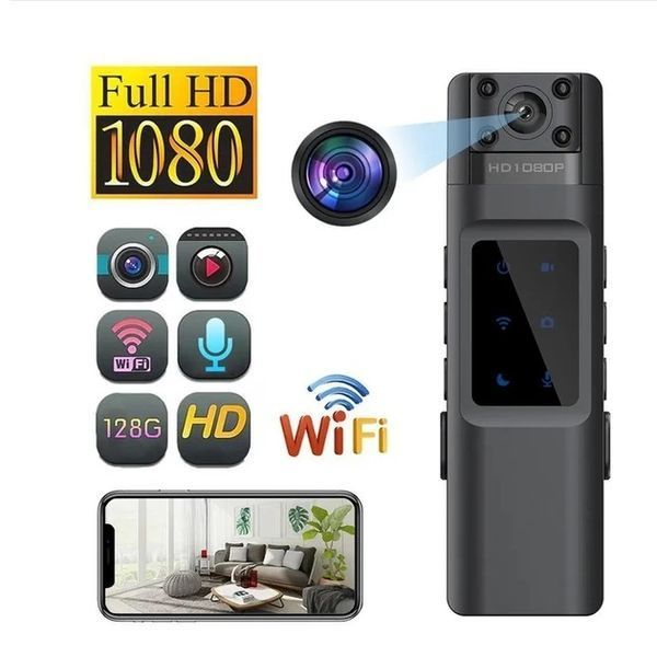Персональна міні WiFi HD камера з нічним баченням GoPlus CamPro China 1335 фото