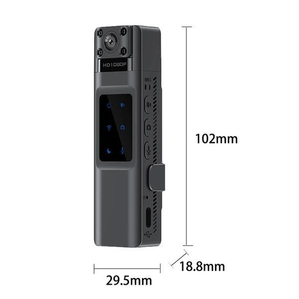 Персональна міні WiFi HD камера з нічним баченням GoPlus CamPro China 1335 фото