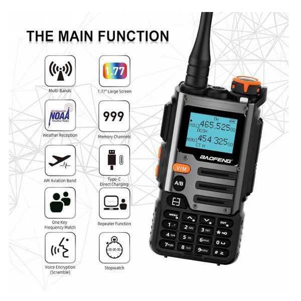 Комплект рацій Baofeng NA-K6 1635 фото