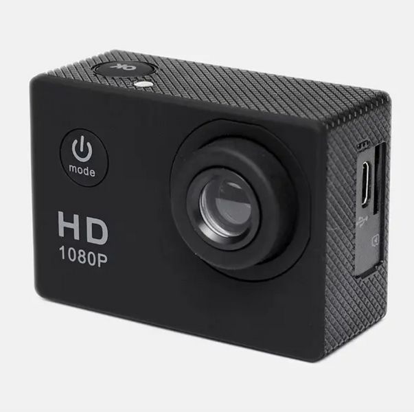 Экшн-камера Full HD Waterproof 30M, Black 0487 фото