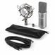 Мікрофон студійний Auna Pro MIC-900 USB сріблястий з кріпленням &laquo;павук&raquo; / конденсаторний мікрофон для стрімів і подкастів / USB-мікрофон для запису голосу 2159 фото 1