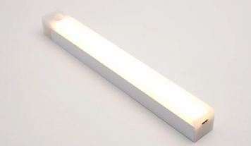 LED світильник з датчиком руху (30см), від USB, Cabinet light / Лампа на акумуляторі 0953 фото