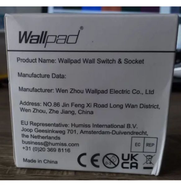 Настенная розетка Wallpad+разъем USB и Type-C, Black 2005 фото