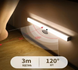LED светильник с датчиком движения (30см), от USB, Cabinet light / Лампа на аккумуляторе 0953 фото 4