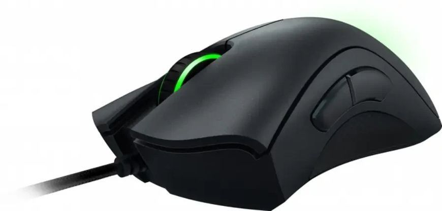 Геймерська дротова миша Razer Deathadder essential black 1330b фото