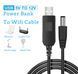 Кабель для Wi-Fi роутера - повышающий переходник USB-DC 12V 0132 фото 2