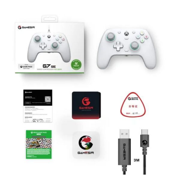 Игровой контроллер для XBOX GamerSir-G7 SE, White 1482 фото