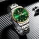 Наручные часы Poedagar Omega Green / Классические часы (Зеленый) 1315b фото 4