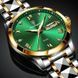 Наручные часы Poedagar Omega Green / Классические часы (Зеленый) 1315b фото 5