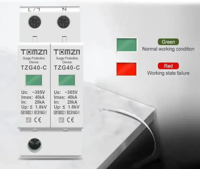 Ограничитель напряжения TOMZN 275V / Устройство защиты от скачков 40кА 2103 фото