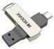 Двусторонняя флешка Kodak K273 64Gb 2в1 USB 3.2 + Type-C OTG 0438 фото 1