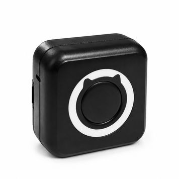 Кишеньковий міні термопринтер Bluetooth чорний + 1 рулон / Фотопринтер для телефону з USB-зарядкою 0291b фото