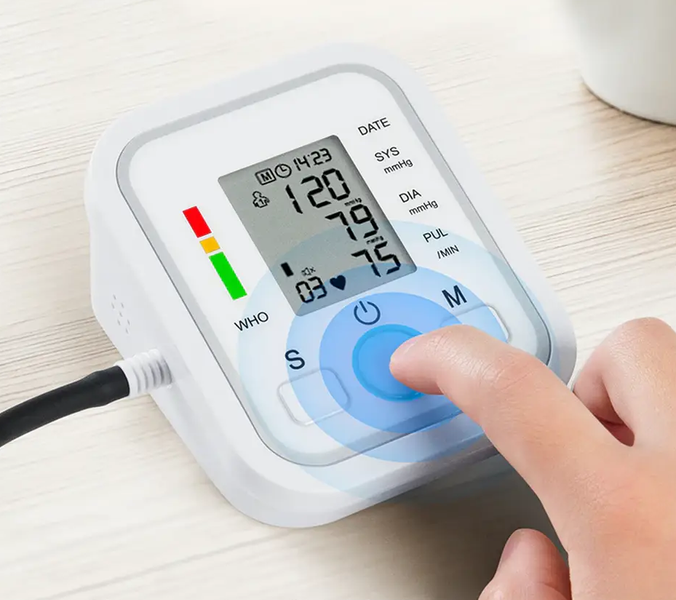 Автоматичний електронний тонометр Arm Style Health Monitor (White) 2106 фото