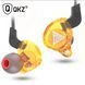 Наушники Qkz ak4 yellow 0113 фото 1