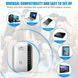 Беспроводной репитер, усилитель сигнала Wi-Fi 300 Мбит/с 2.4G, фWhite (7 индикаторов) 0497 фото 4