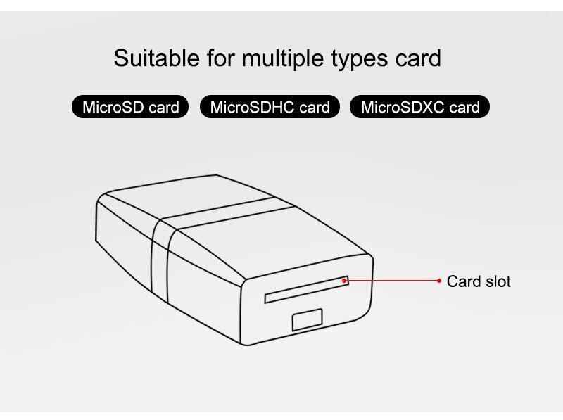 Адаптер картридер Micro SD T-Flash TF SDHC USB 2.0 для читання зі швидкістю 480 Мбіт 0172 фото