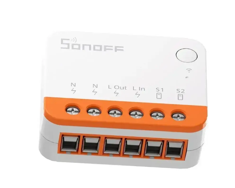 Автоматичний вимикач Wi-Fi Sonoff Mini R4 / Контролер для прихованого монтажу / Перемикач 220V 2104 фото
