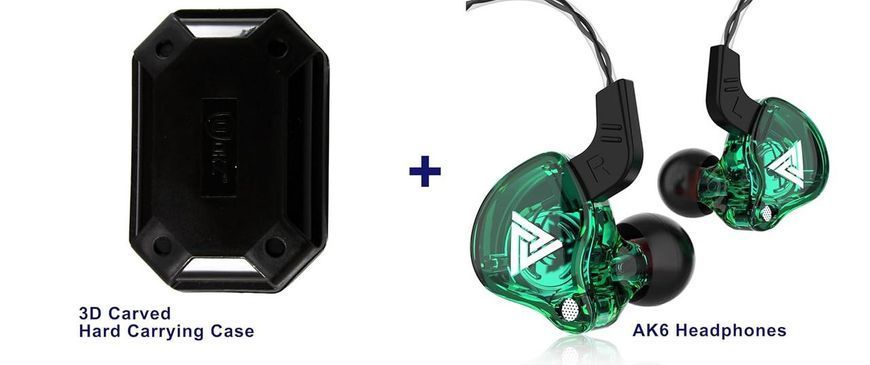 Наушники Qkz ak5 green 0114 фото