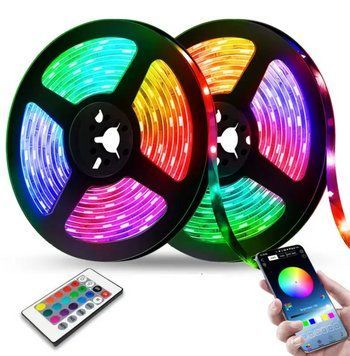 Світлодіодна стрічка з пультом smd 5050 RGB ЮСБ 0845 фото