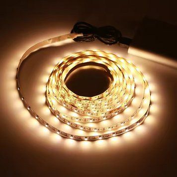 Світлодіодна стрічка з датчиком руху 5V USB LED 3м 0862a фото