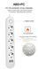 Подовжувач 5 розеток + 3USB White, 2м 0857a фото 2