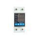 Реле контролю напруги voltage current protector 63A, білий 2010a фото 1